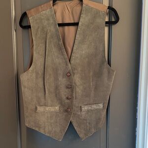 Vintage 90’s‎ Olive Suede Vest